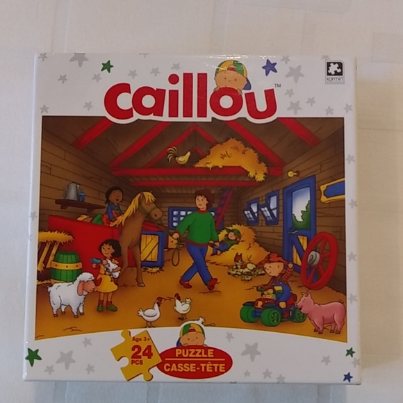 $5 or Free With A Bundle - Caillou 24 Piece Puzzle - Picture 4 of 4